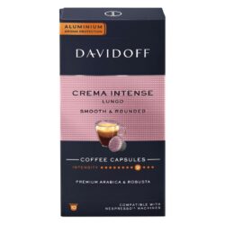 DAVIDOFF Nespresso Crema Intense Lungo 10 Capsules