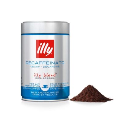 illy decaffeinato gemalen 250g
